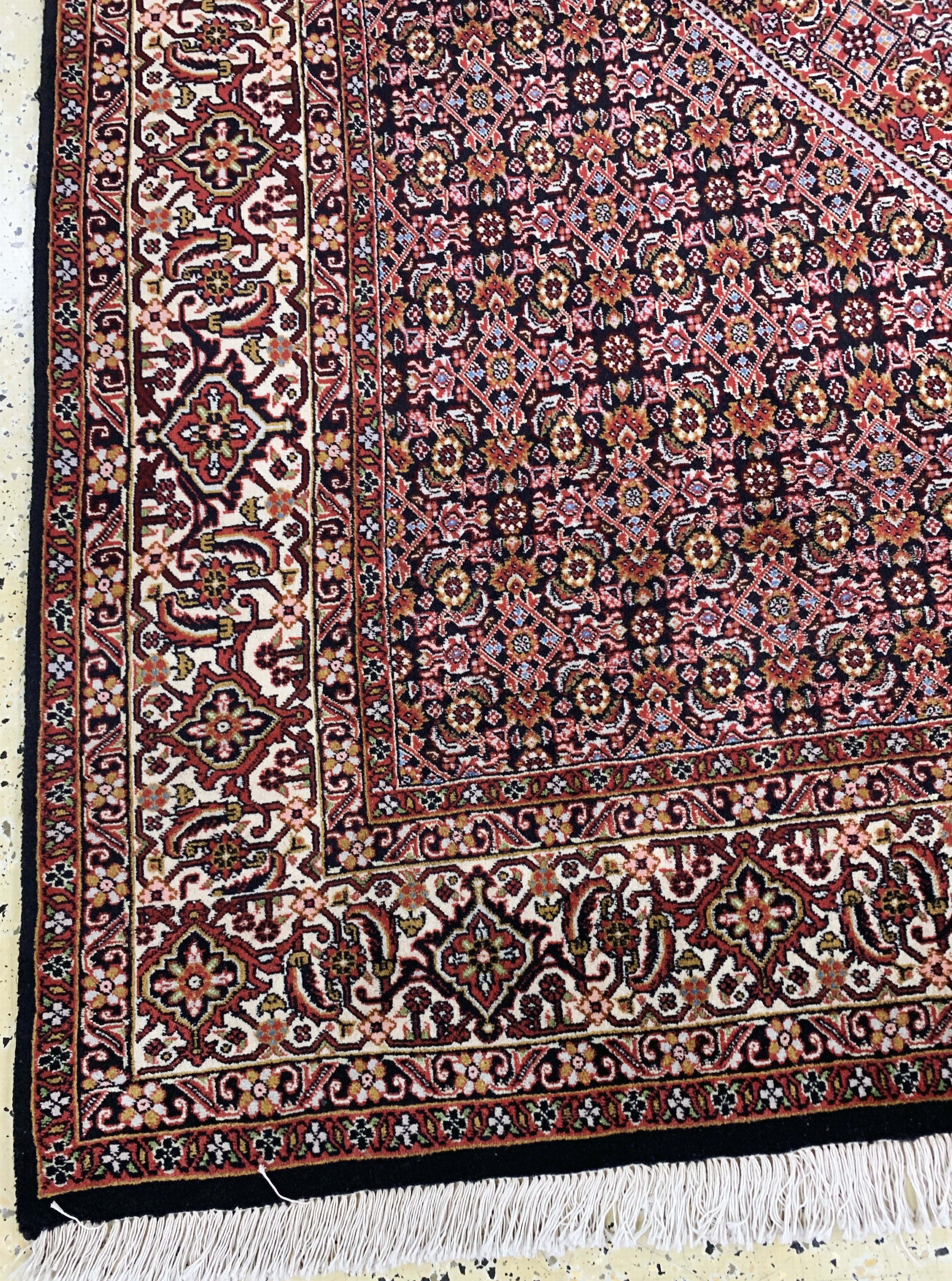 Detail h: Bidjar, Persien, Ende 20.Jhd, Wolle auf Baumwolle, ca. 350 x 247 cm, EHZ: 1-2
