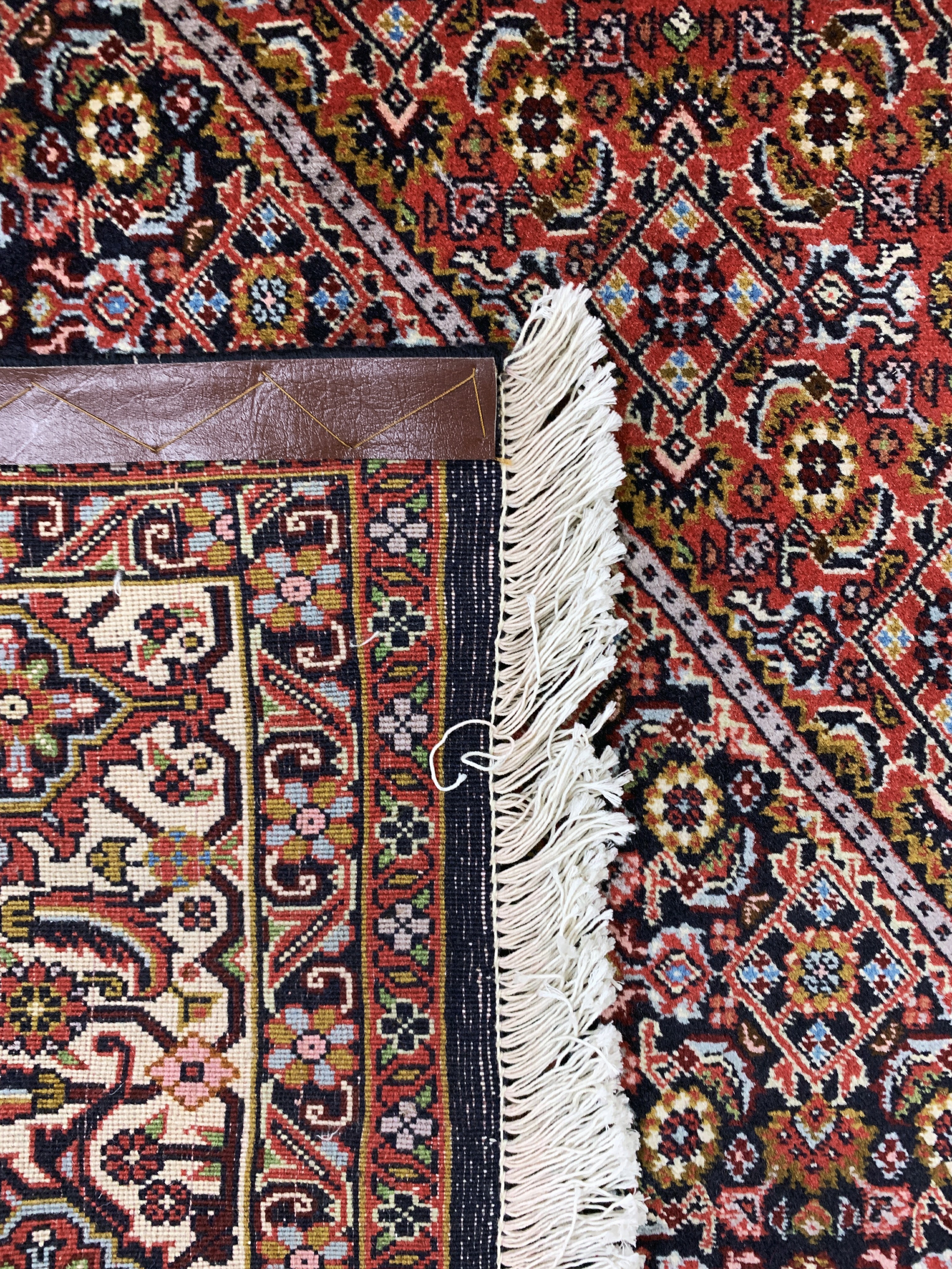 Detail j: Bidjar, Persien, Ende 20.Jhd, Wolle auf Baumwolle, ca. 350 x 247 cm, EHZ: 1-2