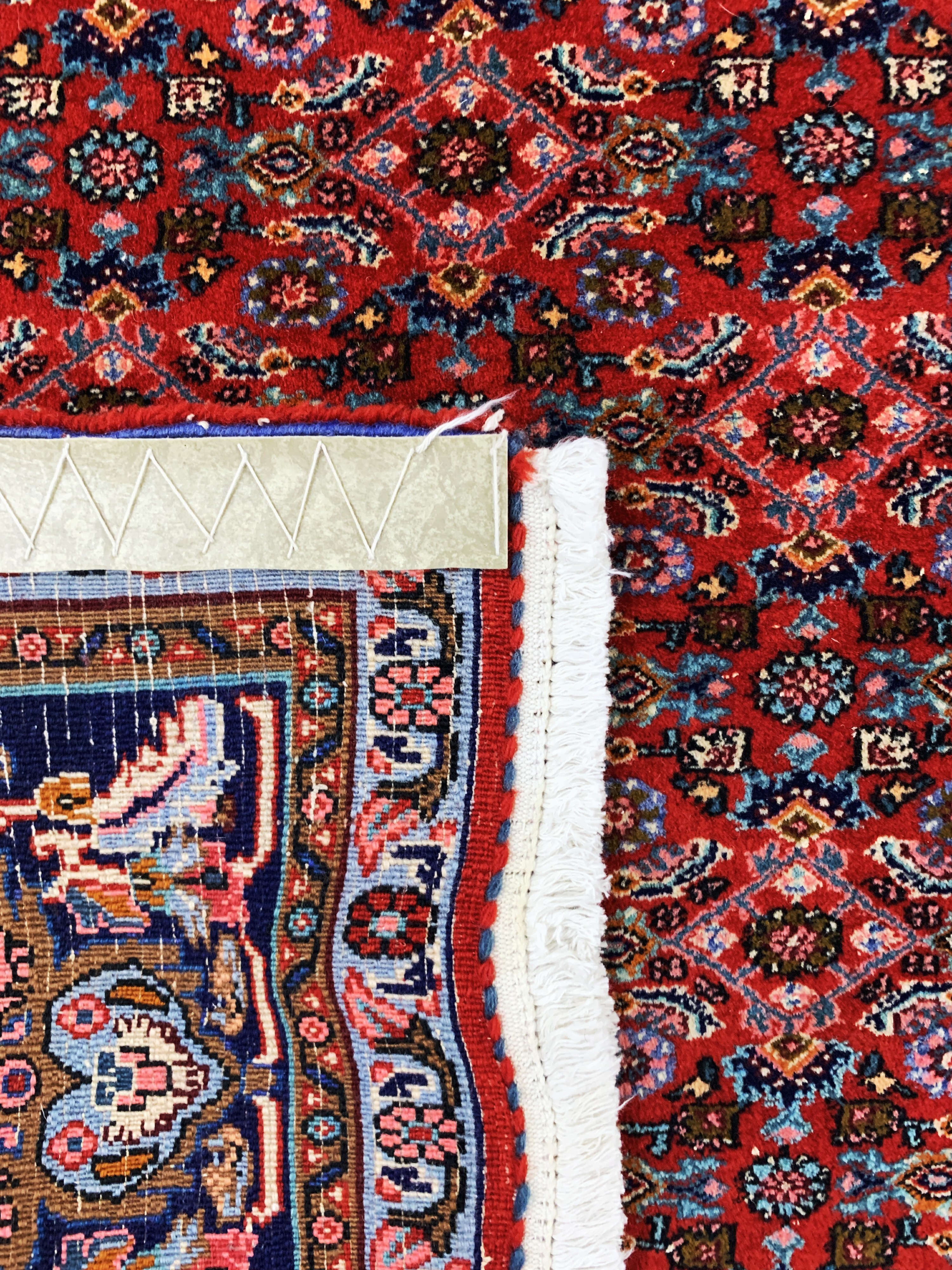Detail g: Bidjar alt, Persien, Mitte 20.Jhd, Wolle auf Baumwolle, ca. 330 x 225 cm, EHZ: 1-2