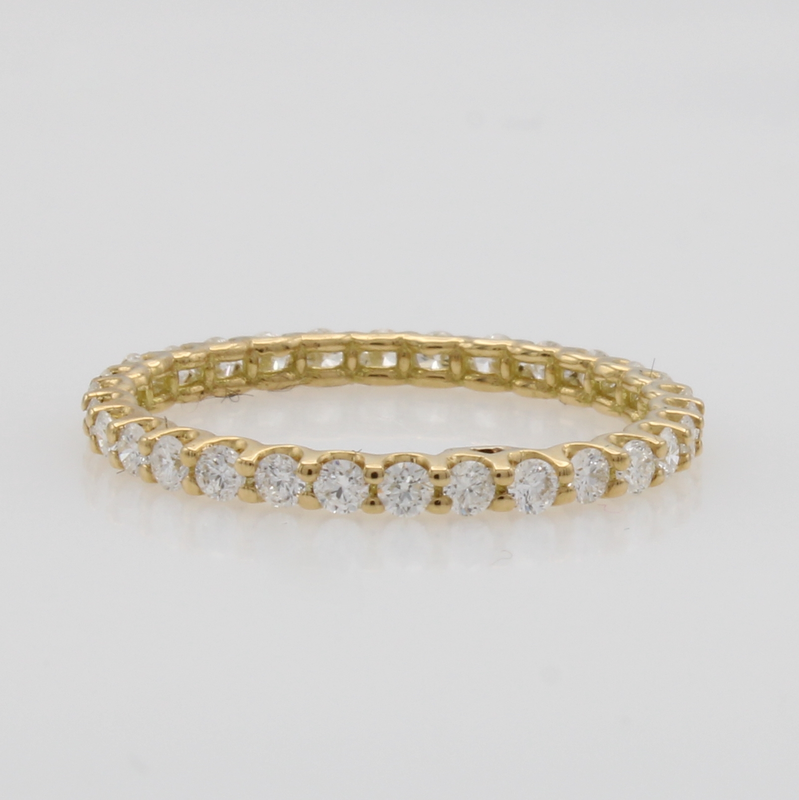 Image 27118339 - Memoryring mit Brillanten, GG 750/000, Brill. zus. ca. 0.60 ct Weiß-l.get.Weiß/si-p, ...