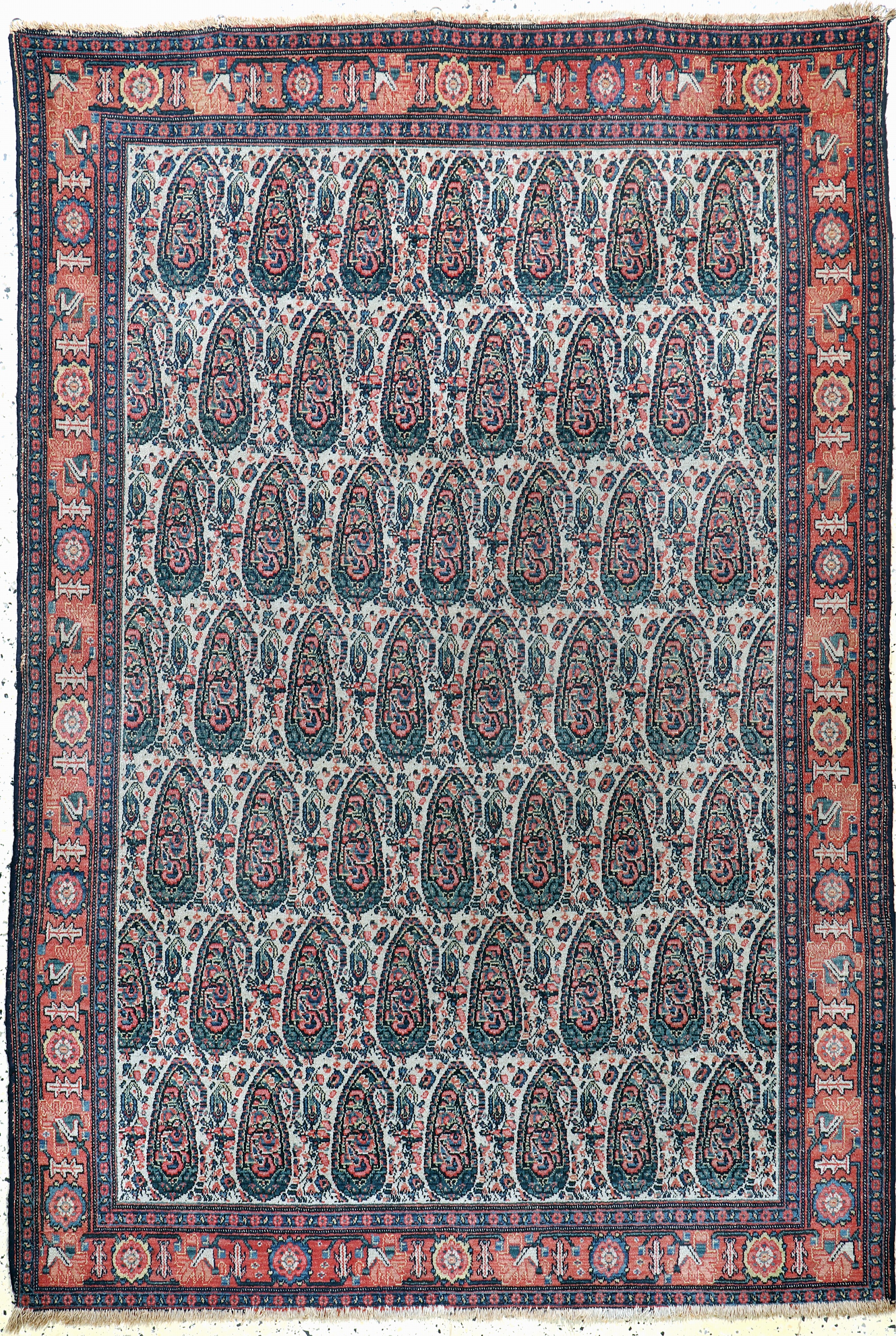 Image 27118358 - Senneh antik, Persien, um 1900, Wolle auf Baumwolle, ca. 200 x 140 cm, EHZ: 3 ...
