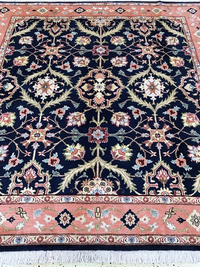 27118327f - Yazd, Persien, Ende 20.Jhd, Wolle auf Baumwolle, ca. 205 x 195 cm, EHZ:1(nahezu ...