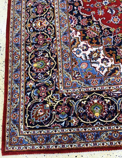 27118329i - Keschan, Persien, Ende 20.Jhd, Wolle auf Baumwolle, ca. 370 x 275 cm, EHZ: 2 ...