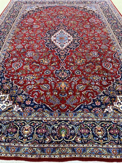 27118329j - Keschan, Persien, Ende 20.Jhd, Wolle auf Baumwolle, ca. 370 x 275 cm, EHZ: 2 ...