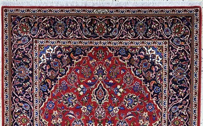 27118335a - Keschan´Shadsar´signiert, Persien, Ende 20.Jhd, Wolle auf Baumwolle, ca. 215 x 140 ...