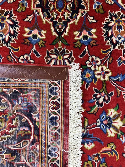 27118335e - Keschan´Shadsar´signiert, Persien, Ende 20.Jhd, Wolle auf Baumwolle, ca. 215 x 140 ...