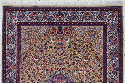 27118398a - Sarogh Ghiasabad fein, Persien, Mitte 20.Jhd, Korkwolle auf Baumwolle, ca. 160 x 110cm, ...