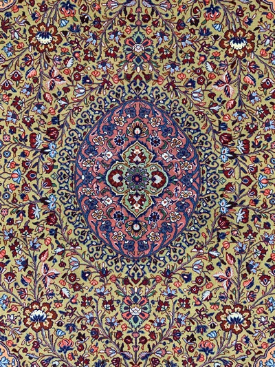 27118398c - Sarogh Ghiasabad fein, Persien, Mitte 20.Jhd, Korkwolle auf Baumwolle, ca. 160 x 110cm, ...