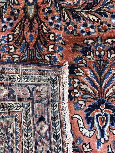27118433d - 2 Lots Re-Import Sarogh, Persien, um 1900, Wolle auf Baumwolle, ca. 120 x 67 cm, ...
