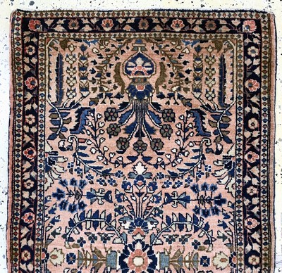 27118433e - 2 Lots Re-Import Sarogh, Persien, um 1900, Wolle auf Baumwolle, ca. 120 x 67 cm, ...