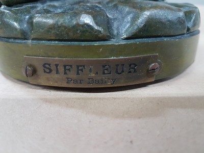 27118450g - Nach Charles Eloy Bailly (1830-1895), Bronzeskulptur, ´Siffleur´ Der Pfeifer, signiert, ...