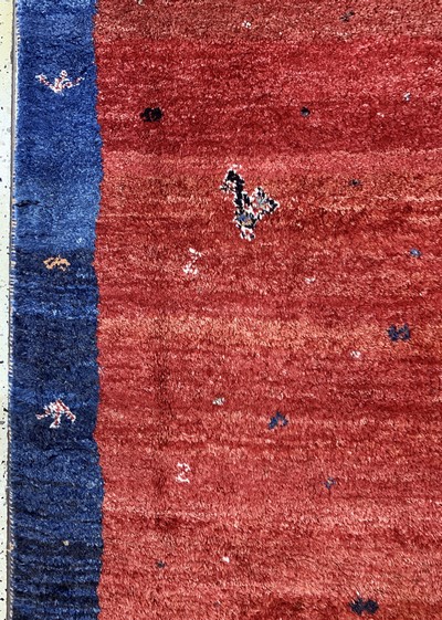 27118560c - Gabbeh, Persien, Ende 20.Jhd, Wolle auf Wolle, ca. 320 x 260 cm, EHZ: 2, (kleine ...