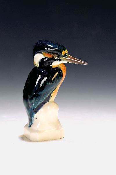 Image Porcelain figure, Nymphenburg, designed by Theodor Kärner, polychrome underglaze ...