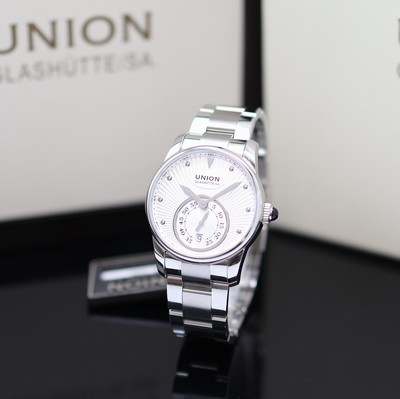 Image UNION GLASHÜTTE Seris unworn ladies wristwatch reference D004.228.11.031.00, self ...