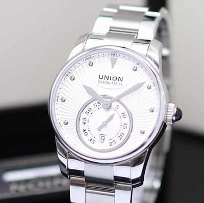 27118668a - UNION GLASHÜTTE Seris ungetragene Damenarmbanduhr Referenz D004.228.11.031.00, ...