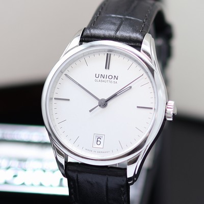 27118669a - UNION GLASHÜTTE Viro ungetragene Damenarmbanduhr Referenz D011.207.16.031.00, Automatik, ...