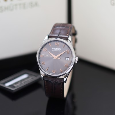 Image UNION GLASHÜTTE Noramis unworn ladies wristwatch reference D005.207.16.087.01, self ...
