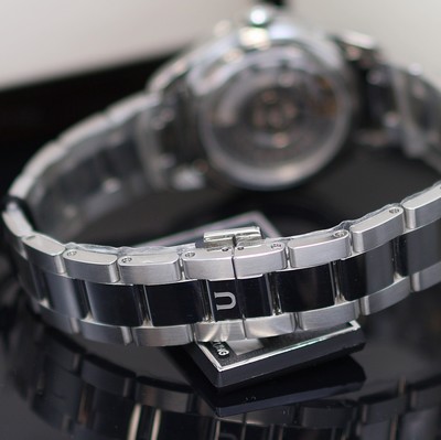 27118672b - UNION GLASHÜTTE Viro ungetragene Damenarmbanduhr Referenz D011.207.11.051.00, Automatik, ...