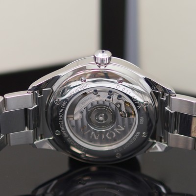 27118673e - UNION GLASHÜTTE Viro ungetragene Armbanduhr Referenz D011.407.11.051.00, Automatik, ...