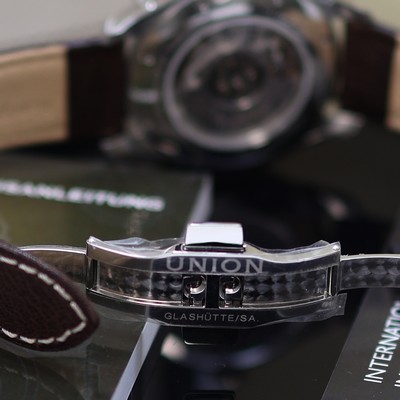 27118675c - UNION GLASHÜTTE Belisar GMT ungetragene Armbanduhr Referenz D009.429.16.267.00, ...