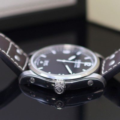 27118682c - UNION GLASHÜTTE Belisar Pilot ungetragene Armbanduhr Referenz D002.607.16.057.00, ...