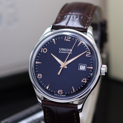 27118686a - UNION GLASHÜTTE Noramis ungetragene ArmbanduhrReferenz D012.407.16.057.01, Automatik, ...