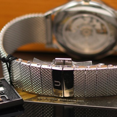 27118691b - UNION GLASHÜTTE Noramis ungetragene ArmbanduhrReferenz D012.407.11.057.01, Automatik, ...