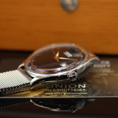 27118691d - UNION GLASHÜTTE Noramis ungetragene ArmbanduhrReferenz D012.407.11.057.01, Automatik, ...