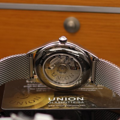 27118691e - UNION GLASHÜTTE Noramis ungetragene ArmbanduhrReferenz D012.407.11.057.01, Automatik, ...