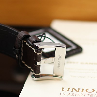 27118692c - UNION GLASHÜTTE Belisar Pilot Gangreserve ungetragene Armbanduhr Referenz ...