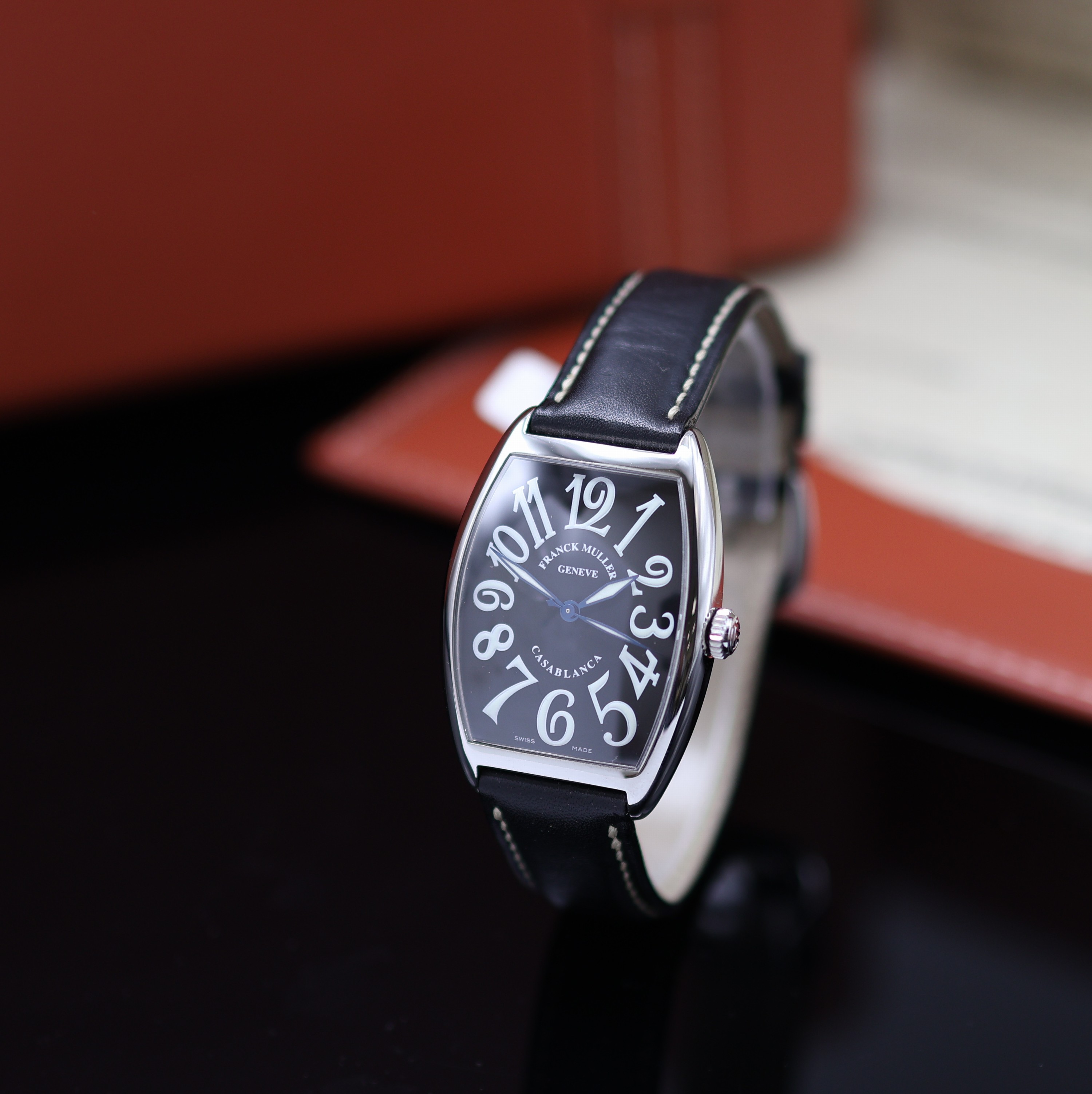 Image 27118870 - FRANCK MULLER ungetragene Armbanduhr Cintree Curvex Casablanca Referenz 2852CASAAC, ...