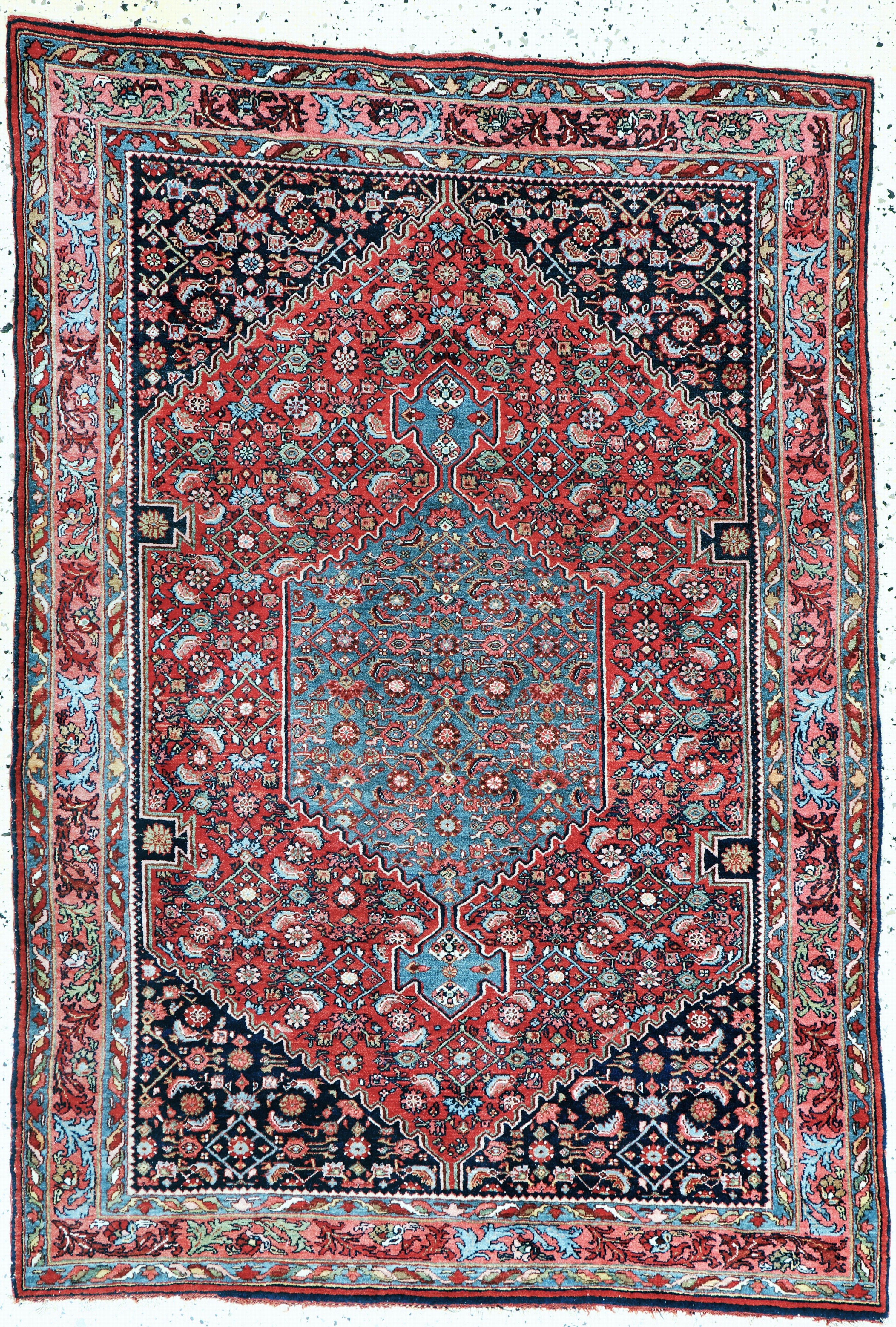 Image 27118871 - Bidjar alt, Persien, Anfang 20.Jhd, Wolle auf Baumwolle, ca. 165 x 115 cm, EHZ: 2 ...