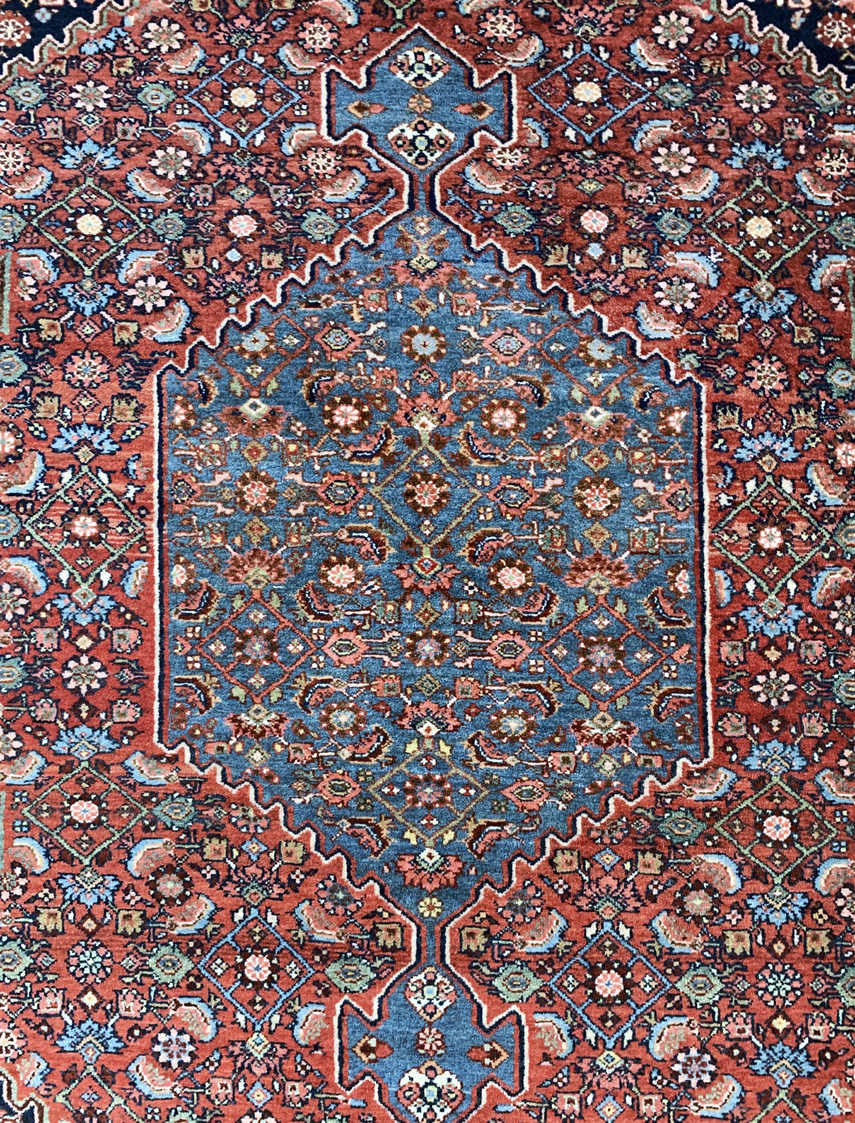 Detail d: Bidjar alt, Persien, Anfang 20.Jhd, Wolle auf Baumwolle, ca. 165 x 115 cm, EHZ: 2