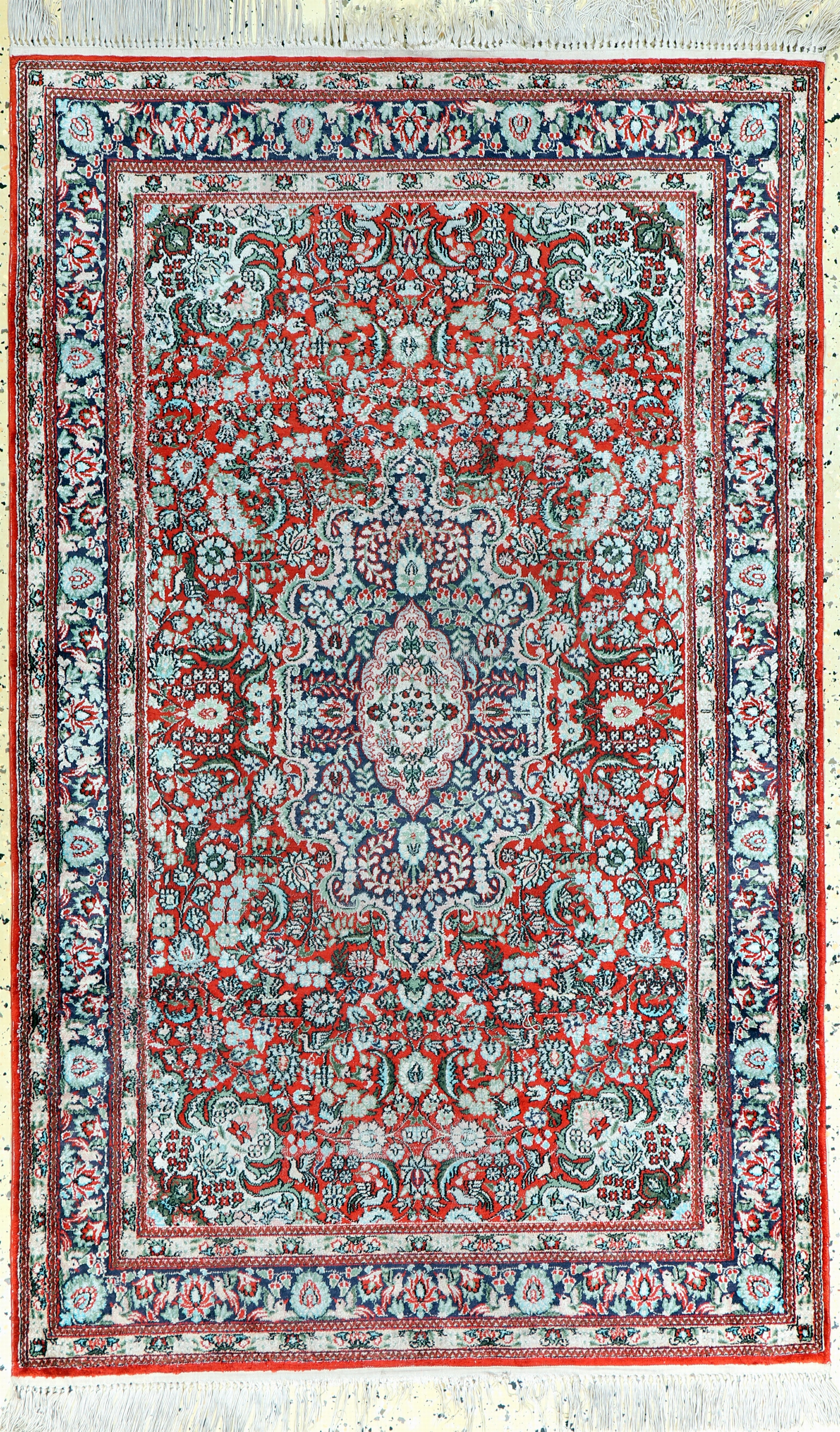 Image 27118875 - Hereke Seide, China, Ende 20.Jhd, reine Naturseide, ca. 150 x 95 cm, EHZ: 2-3 ...