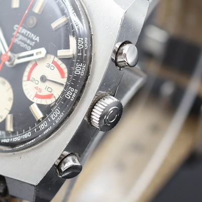 27118855c - CERTINA Argonaut Herrenchronograph in Stahl Kaliber Valjoux 72, Schweiz um 1970, ...