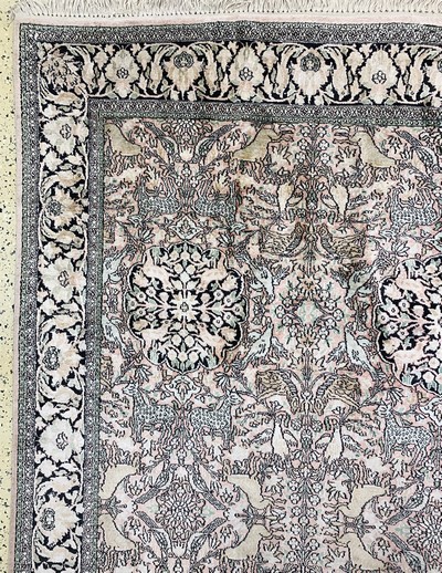 27118860g - Kaschmir, Indien, Ende 20.Jhd, merzerisierte Baumwolle, ca. 510 x 365 cm, ...