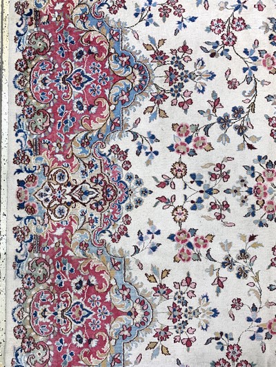27118861c - Kerman, Persien, Mitte 20.Jhd, Wolle auf Baumwolle, ca. 370 x 266 cm, EHZ: 3 ...