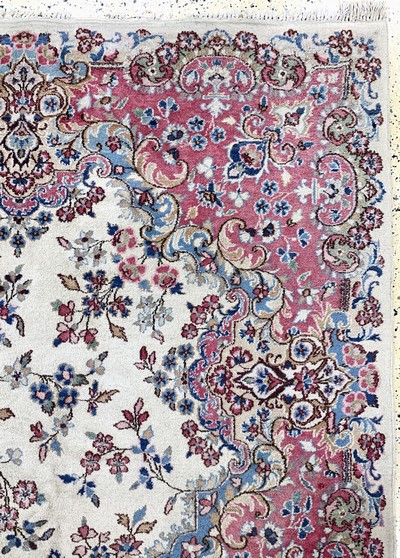 27118861h - Kerman, Persien, Mitte 20.Jhd, Wolle auf Baumwolle, ca. 370 x 266 cm, EHZ: 3 ...