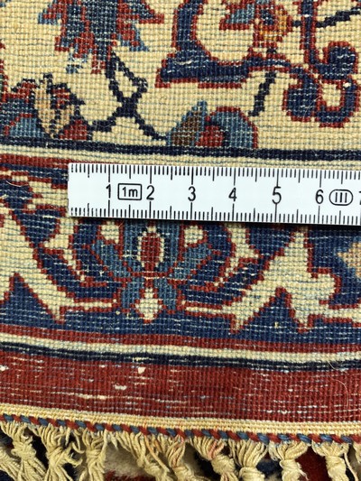 27118863l - Esfahan´Shooreshi´fein, Persien, Anfang 20.Jhd, Korkwolle auf Baumwolle, ca. 370 x ...