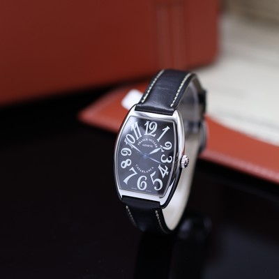 Image FRANCK MULLER unworn wristwatch Cintree Curvex Casablanca reference 2852CASAAC, self ...