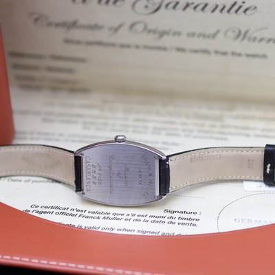 27118870e - FRANCK MULLER ungetragene Armbanduhr Cintree Curvex Casablanca Referenz 2852CASAAC, ...