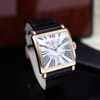 27118957b - FRANCK MULLER ungetragene Armbanduhr Master Square in RG 750/000 Referenz 6000 H SC DT R, ...