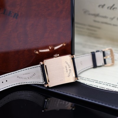 27118957d - FRANCK MULLER ungetragene Armbanduhr Master Square in RG 750/000 Referenz 6000 H SC DT R, ...