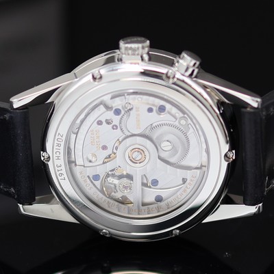 27119038f - NOMOS ungetragene Herrenarmbanduhr Zürich Weltzeit Referenz 807, Automatik, beids. ...