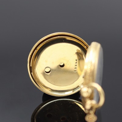 27119088d - Damentaschenuhr in GG 750/000 Staubdeckel graviert ´Bertha von Sarntheim´, Schweiz um ...