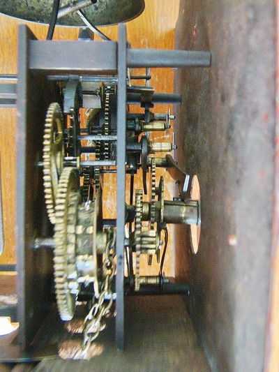 27119089e - Werk einer Wanduhr/Standuhr, Franz Jacob Braun Eberbach am Neckar, im 1780, ...