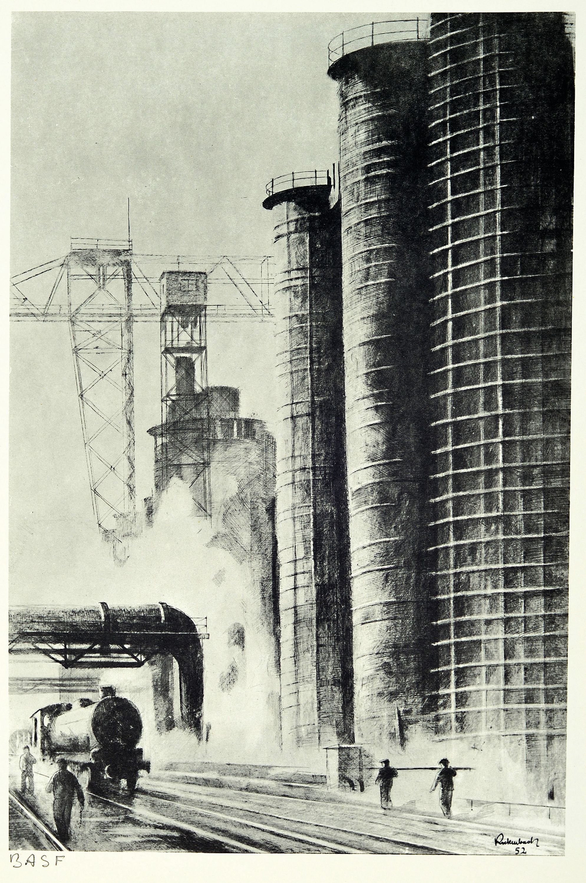 Image 27119164 - Erich Rockenbach, 1911-1984, Mappe mit 20 Drucken versch. Grafiken, erschienen ...