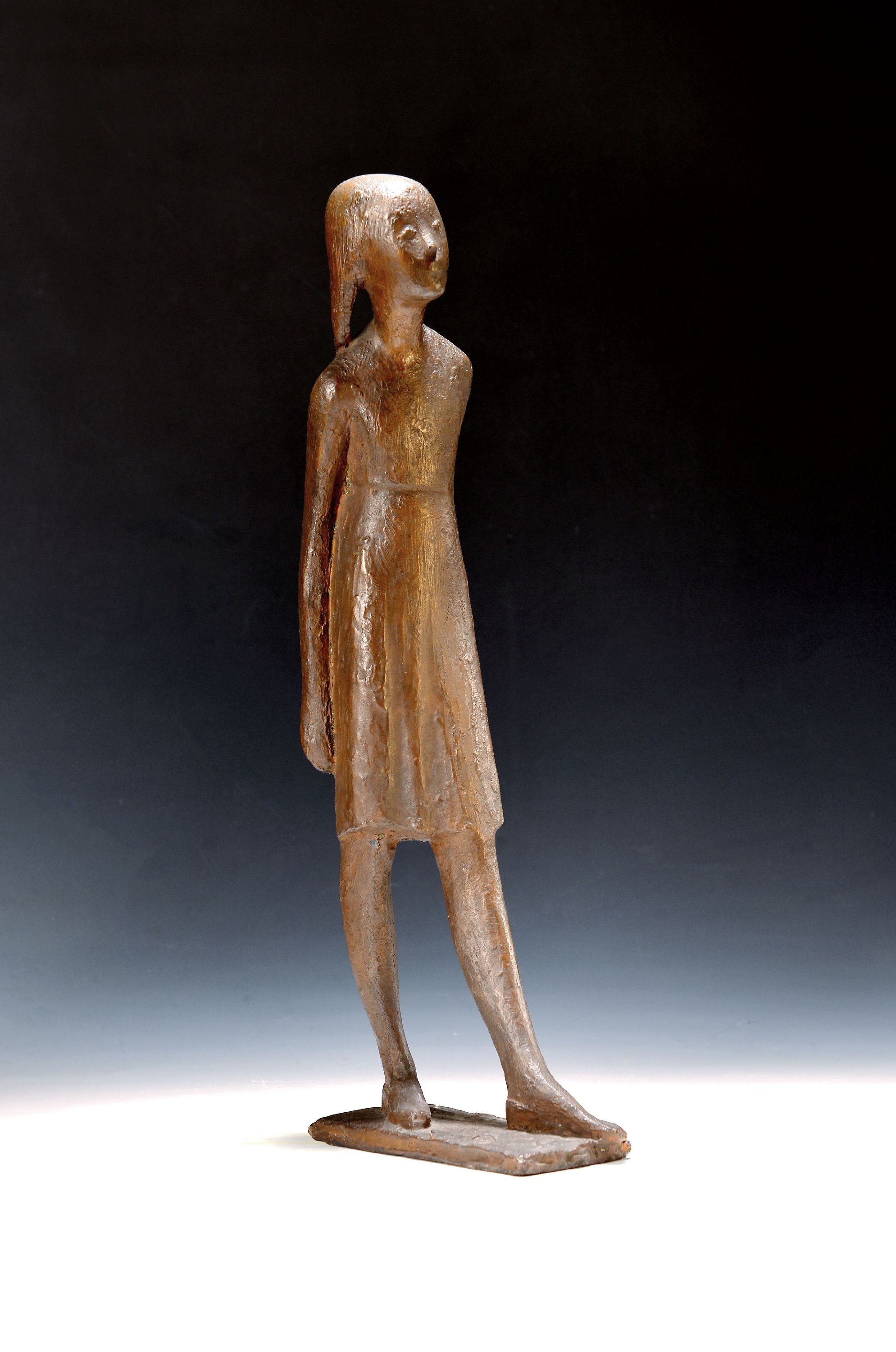 Image 27119499 - Zuschreibung: Clemens Pasch, 1910 Issum -Sevelen-1985 Düsseldorf, Bronzeskulptur, ...