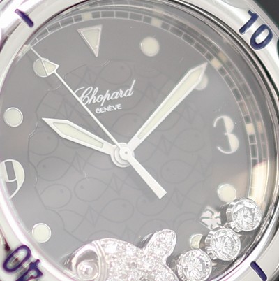 27119413e - CHOPARD Damenarmbanduhr Happy Fish Referenz 8347, quarz, Edelstahlgeh. inkl. orig. ...