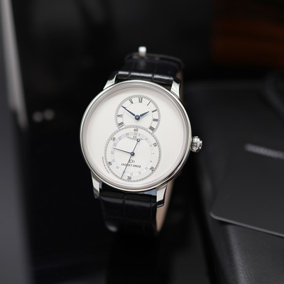 Image JAQUET DROZ unworn gents wristwatch Grande Seconde reference J007030242, self winding, on ...